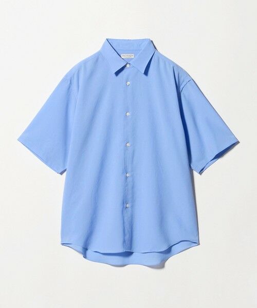 BEAUTY&YOUTH UNITED ARROWS / ビューティー&ユース ユナイテッドアローズ シャツ・ブラウス | ライト ウェーブ トリクシオン レギュラー シャツ GRANDE TAPERD型（LT.BLUE）