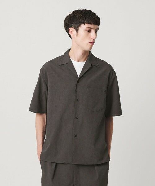 BEAUTY&YOUTH UNITED ARROWS / ビューティー&ユース ユナイテッドアローズ シャツ・ブラウス | KOMATSU PACK トロピカル オープンカラー シャツ GRANDE型 ストレッチ 吸水速乾 UVカット セットアップ対応 | 詳細16