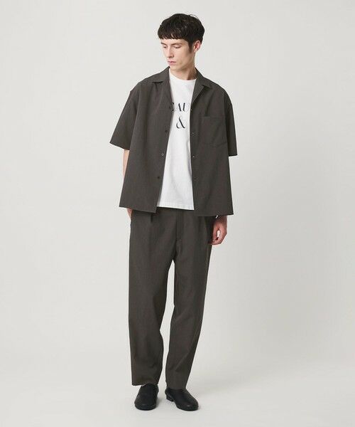 BEAUTY&YOUTH UNITED ARROWS / ビューティー&ユース ユナイテッドアローズ シャツ・ブラウス | KOMATSU PACK トロピカル オープンカラー シャツ GRANDE型 ストレッチ 吸水速乾 UVカット セットアップ対応 | 詳細12
