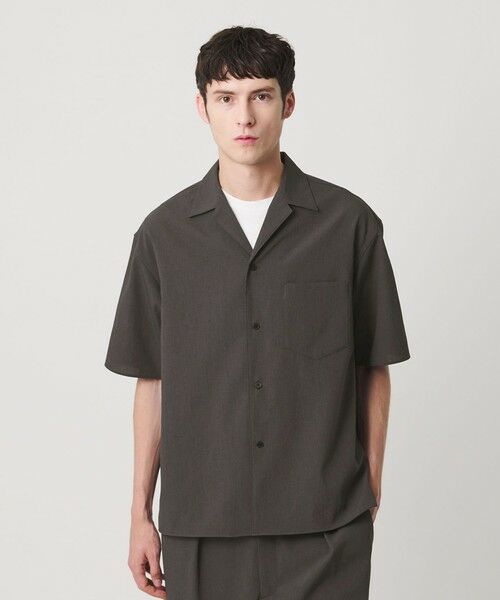BEAUTY&YOUTH UNITED ARROWS / ビューティー&ユース ユナイテッドアローズ シャツ・ブラウス | KOMATSU PACK トロピカル オープンカラー シャツ GRANDE型 ストレッチ 吸水速乾 UVカット セットアップ対応 | 詳細15