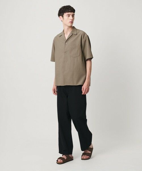 BEAUTY&YOUTH UNITED ARROWS / ビューティー&ユース ユナイテッドアローズ シャツ・ブラウス | KOMATSU PACK トロピカル オープンカラー シャツ GRANDE型 ストレッチ 吸水速乾 UVカット セットアップ対応 | 詳細25
