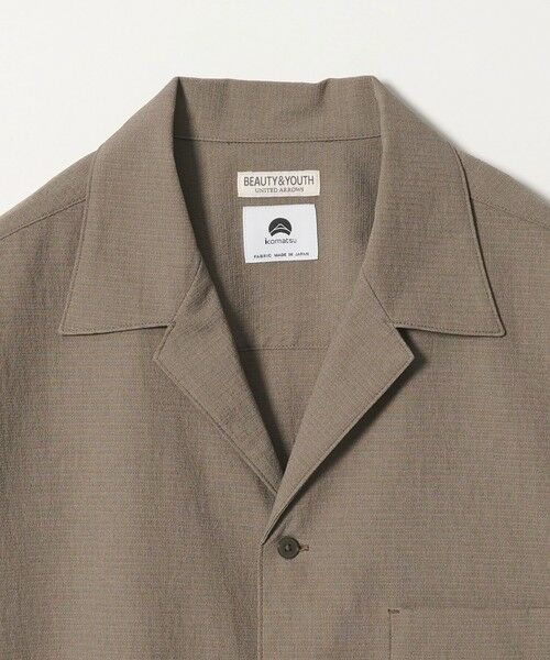BEAUTY&YOUTH UNITED ARROWS / ビューティー&ユース ユナイテッドアローズ シャツ・ブラウス | KOMATSU PACK トロピカル オープンカラー シャツ GRANDE型 ストレッチ 吸水速乾 UVカット セットアップ対応 | 詳細29