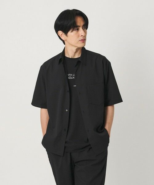 BEAUTY&YOUTH UNITED ARROWS / ビューティー&ユース ユナイテッドアローズ シャツ・ブラウス | KOMATSU PACK トロピカル レギュラー シャツ FORM型 ストレッチ 吸水速乾 UVカット セットアップ対応 | 詳細3