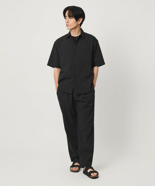 BEAUTY&YOUTH UNITED ARROWS / ビューティー&ユース ユナイテッドアローズ シャツ・ブラウス | KOMATSU PACK トロピカル レギュラー シャツ FORM型 ストレッチ 吸水速乾 UVカット セットアップ対応 | 詳細4
