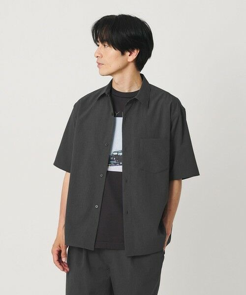 BEAUTY&YOUTH UNITED ARROWS / ビューティー&ユース ユナイテッドアローズ シャツ・ブラウス | KOMATSU PACK トロピカル レギュラー シャツ FORM型 ストレッチ 吸水速乾 UVカット セットアップ対応 | 詳細11