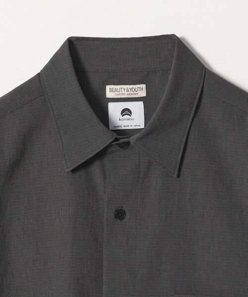BEAUTY&YOUTH UNITED ARROWS / ビューティー&ユース ユナイテッドアローズ シャツ・ブラウス | KOMATSU PACK トロピカル レギュラー シャツ FORM型 ストレッチ 吸水速乾 UVカット セットアップ対応 | 詳細22