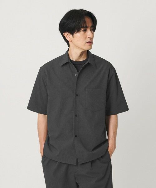 BEAUTY&YOUTH UNITED ARROWS / ビューティー&ユース ユナイテッドアローズ シャツ・ブラウス | KOMATSU PACK トロピカル レギュラー シャツ FORM型 ストレッチ 吸水速乾 UVカット セットアップ対応 | 詳細13