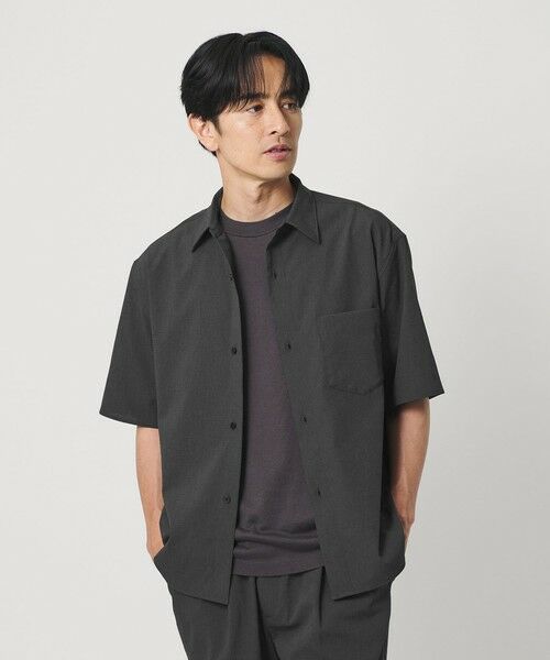 BEAUTY&YOUTH UNITED ARROWS / ビューティー&ユース ユナイテッドアローズ シャツ・ブラウス | KOMATSU PACK トロピカル レギュラー シャツ FORM型 ストレッチ 吸水速乾 UVカット セットアップ対応 | 詳細17