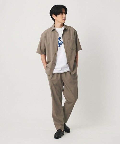 BEAUTY&YOUTH UNITED ARROWS / ビューティー&ユース ユナイテッドアローズ シャツ・ブラウス | KOMATSU PACK トロピカル レギュラー シャツ FORM型 ストレッチ 吸水速乾 UVカット セットアップ対応 | 詳細24