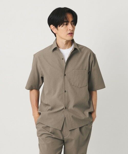 BEAUTY&YOUTH UNITED ARROWS / ビューティー&ユース ユナイテッドアローズ シャツ・ブラウス | KOMATSU PACK トロピカル レギュラー シャツ FORM型 ストレッチ 吸水速乾 UVカット セットアップ対応 | 詳細25