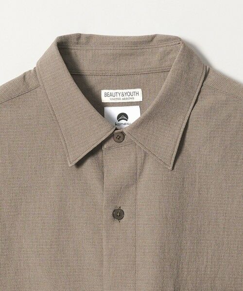 BEAUTY&YOUTH UNITED ARROWS / ビューティー&ユース ユナイテッドアローズ シャツ・ブラウス | KOMATSU PACK トロピカル レギュラー シャツ FORM型 ストレッチ 吸水速乾 UVカット セットアップ対応 | 詳細28