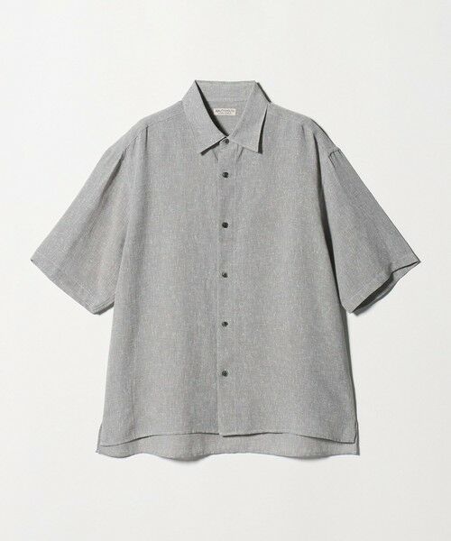 BEAUTY&YOUTH UNITED ARROWS / ビューティー&ユース ユナイテッドアローズ シャツ・ブラウス | ツイスト リネンブレンド レギュラーカラー シャツ FORM型 | 詳細8