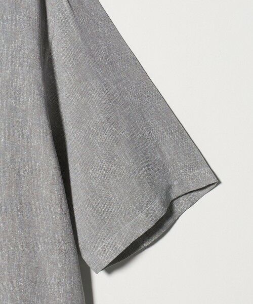 BEAUTY&YOUTH UNITED ARROWS / ビューティー&ユース ユナイテッドアローズ シャツ・ブラウス | ツイスト リネンブレンド レギュラーカラー シャツ FORM型 | 詳細11