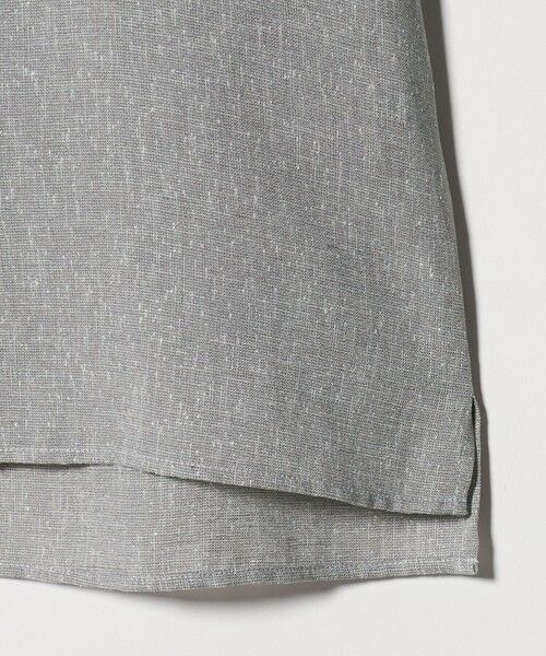 BEAUTY&YOUTH UNITED ARROWS / ビューティー&ユース ユナイテッドアローズ シャツ・ブラウス | ツイスト リネンブレンド レギュラーカラー シャツ FORM型 | 詳細12
