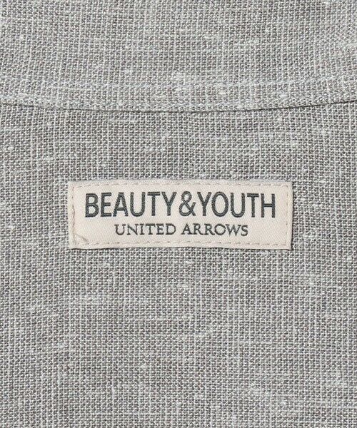 BEAUTY&YOUTH UNITED ARROWS / ビューティー&ユース ユナイテッドアローズ シャツ・ブラウス | ツイスト リネンブレンド レギュラーカラー シャツ FORM型 | 詳細15