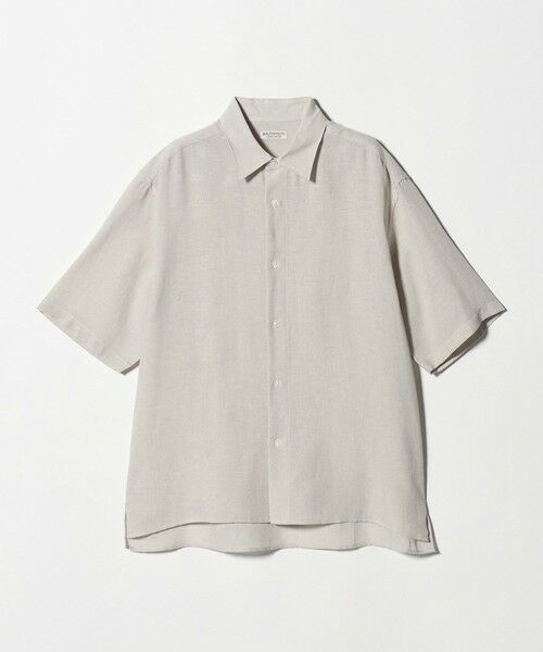 BEAUTY&YOUTH UNITED ARROWS / ビューティー&ユース ユナイテッドアローズ シャツ・ブラウス | ツイスト リネンブレンド レギュラーカラー シャツ FORM型 | 詳細19