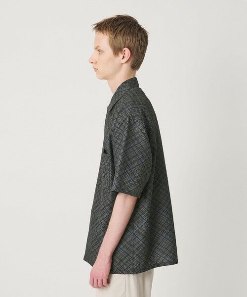 BEAUTY&YOUTH UNITED ARROWS / ビューティー&ユース ユナイテッドアローズ シャツ・ブラウス | ロンシャン シアサッカー キャンプカラー シャツ GRANDE型 | 詳細4