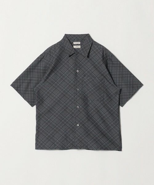 BEAUTY&YOUTH UNITED ARROWS / ビューティー&ユース ユナイテッドアローズ シャツ・ブラウス | ロンシャン シアサッカー キャンプカラー シャツ GRANDE型 | 詳細7
