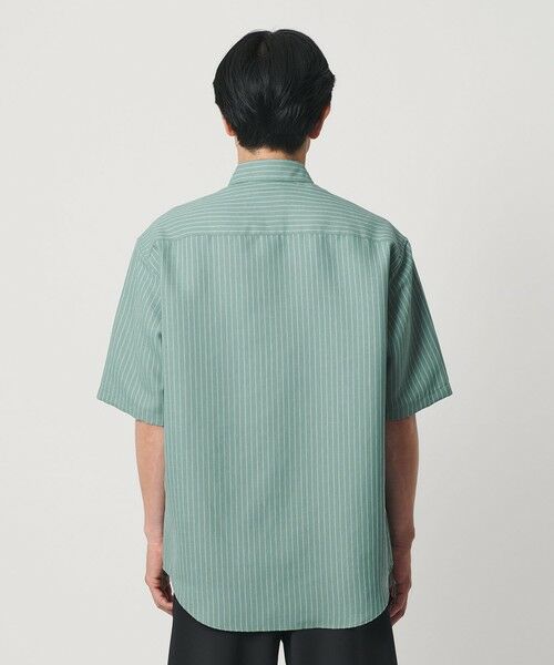 BEAUTY&YOUTH UNITED ARROWS / ビューティー&ユース ユナイテッドアローズ シャツ・ブラウス | ライト リネンタッチ ストライプ レギュラーカラー シャツ FORM TAPERD型 | 詳細9
