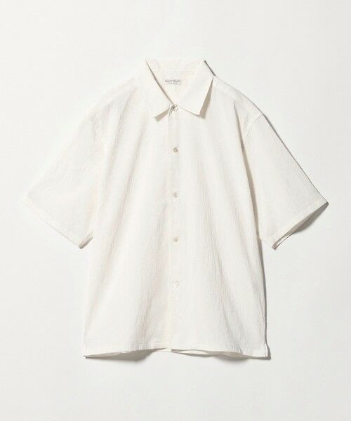BEAUTY&YOUTH UNITED ARROWS / ビューティー&ユース ユナイテッドアローズ シャツ・ブラウス | ヨウリュウ キャンプカラー シャツ FORM型 吸水速乾 通気性 | 詳細7