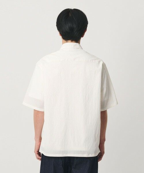 BEAUTY&YOUTH UNITED ARROWS / ビューティー&ユース ユナイテッドアローズ シャツ・ブラウス | ヨウリュウ キャンプカラー シャツ FORM型 吸水速乾 通気性 | 詳細6