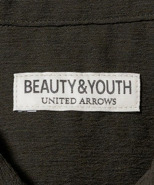 BEAUTY&YOUTH UNITED ARROWS / ビューティー&ユース ユナイテッドアローズ シャツ・ブラウス | ヨウリュウ キャンプカラー シャツ FORM型 吸水速乾 通気性 | 詳細9
