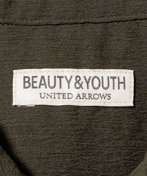 BEAUTY&YOUTH UNITED ARROWS / ビューティー&ユース ユナイテッドアローズ シャツ・ブラウス | ヨウリュウ キャンプカラー シャツ FORM型 吸水速乾 通気性 | 詳細18