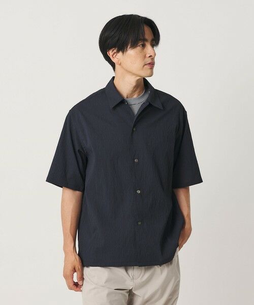 BEAUTY&YOUTH UNITED ARROWS / ビューティー&ユース ユナイテッドアローズ シャツ・ブラウス | ヨウリュウ キャンプカラー シャツ FORM型 吸水速乾 通気性 | 詳細21