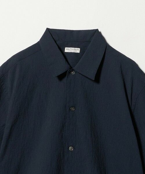 BEAUTY&YOUTH UNITED ARROWS / ビューティー&ユース ユナイテッドアローズ シャツ・ブラウス | ヨウリュウ キャンプカラー シャツ FORM型 吸水速乾 通気性 | 詳細11
