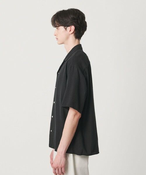 BEAUTY&YOUTH UNITED ARROWS / ビューティー&ユース ユナイテッドアローズ シャツ・ブラウス | ライト ツイードライク オープンカラー シャツ GRANDE TAPERD型 | 詳細10