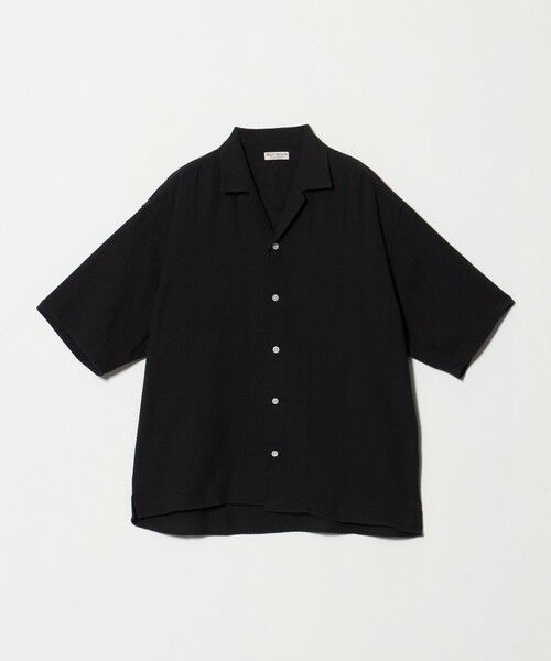BEAUTY&YOUTH UNITED ARROWS / ビューティー&ユース ユナイテッドアローズ シャツ・ブラウス | ライト ツイードライク オープンカラー シャツ GRANDE TAPERD型 | 詳細12
