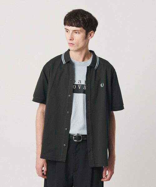 BEAUTY&YOUTH UNITED ARROWS / ビューティー&ユース ユナイテッドアローズ シャツ・ブラウス | 【別注】＜FRED PERRY＞ツインティップ ボタンスルー シャツ | 詳細7