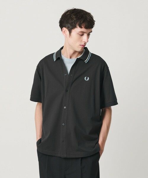 BEAUTY&YOUTH UNITED ARROWS / ビューティー&ユース ユナイテッドアローズ シャツ・ブラウス | 【別注】＜FRED PERRY＞ツインティップ ボタンスルー シャツ | 詳細9