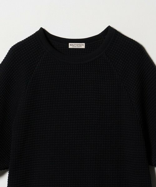 BEAUTY&YOUTH UNITED ARROWS / ビューティー&ユース ユナイテッドアローズ カットソー | ビッグ ワッフル クルーネック ショートスリーブ Tシャツ | 詳細11