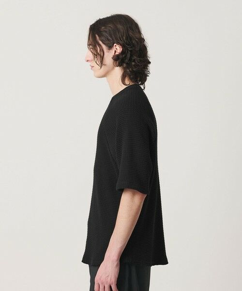 BEAUTY&YOUTH UNITED ARROWS / ビューティー&ユース ユナイテッドアローズ カットソー | ビッグ ワッフル クルーネック ショートスリーブ Tシャツ | 詳細8