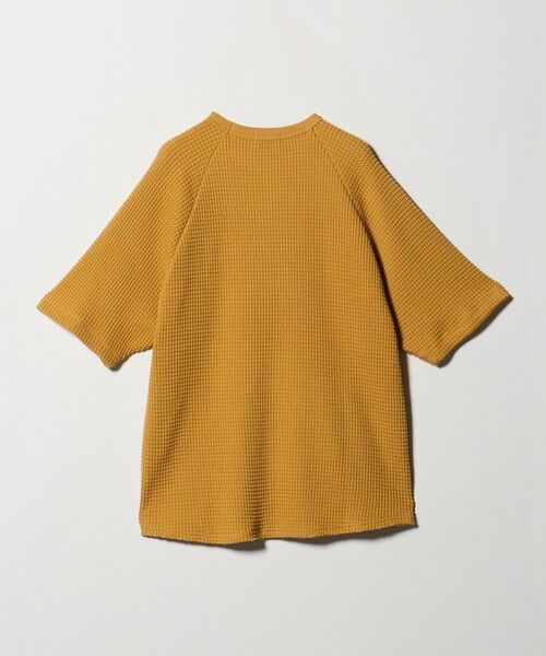BEAUTY&YOUTH UNITED ARROWS / ビューティー&ユース ユナイテッドアローズ カットソー | ビッグ ワッフル クルーネック ショートスリーブ Tシャツ | 詳細5