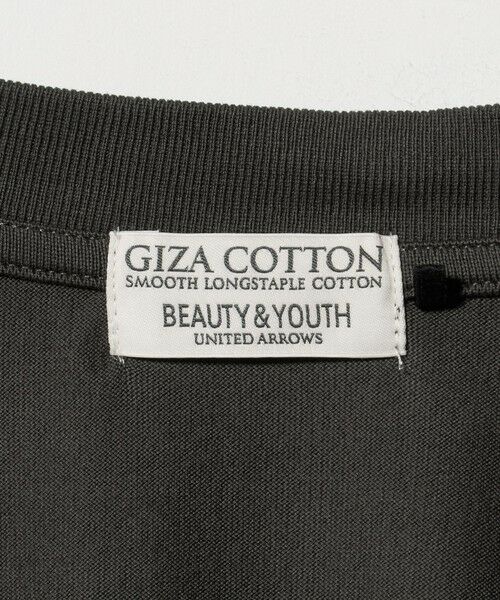 BEAUTY&YOUTH UNITED ARROWS / ビューティー&ユース ユナイテッドアローズ カットソー | ギザ ガーメントダイ クロップド Tシャツ | 詳細5
