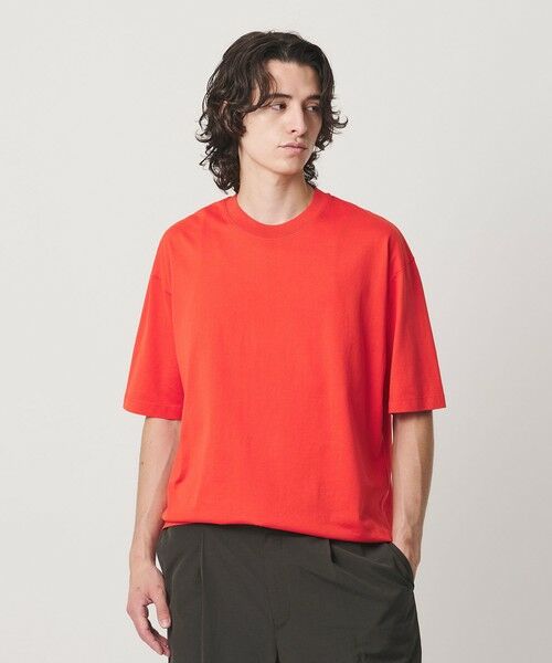BEAUTY&YOUTH UNITED ARROWS / ビューティー&ユース ユナイテッドアローズ カットソー | ギザ ガーメントダイ クロップド Tシャツ | 詳細7
