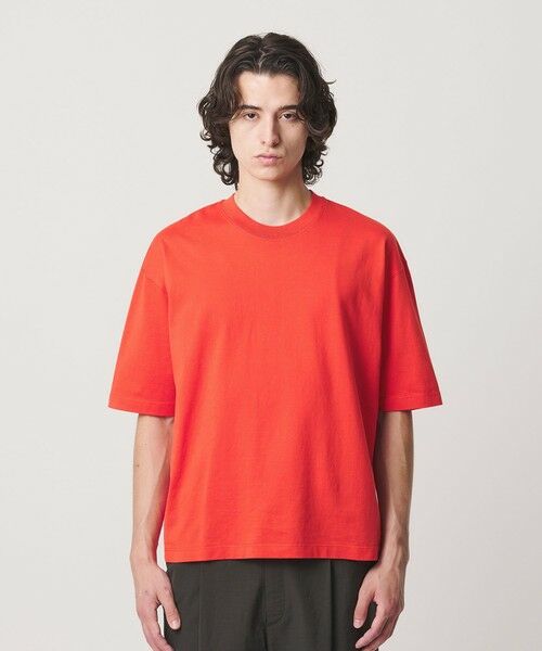 BEAUTY&YOUTH UNITED ARROWS / ビューティー&ユース ユナイテッドアローズ カットソー | ギザ ガーメントダイ クロップド Tシャツ | 詳細9