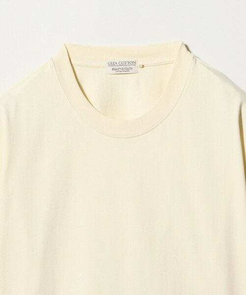 BEAUTY&YOUTH UNITED ARROWS / ビューティー&ユース ユナイテッドアローズ カットソー | ギザ ガーメントダイ クロップド Tシャツ | 詳細17