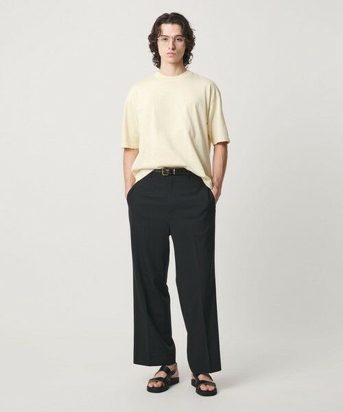 BEAUTY&YOUTH UNITED ARROWS / ビューティー&ユース ユナイテッドアローズ カットソー | ギザ ガーメントダイ クロップド Tシャツ | 詳細15