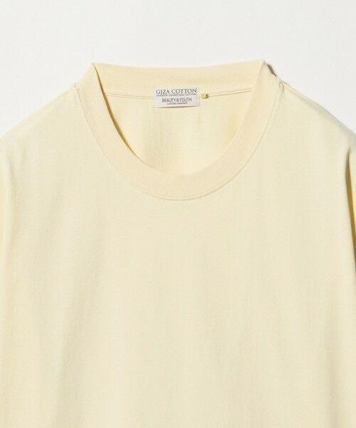 BEAUTY&YOUTH UNITED ARROWS / ビューティー&ユース ユナイテッドアローズ カットソー | ギザ ガーメントダイ クロップド Tシャツ | 詳細9