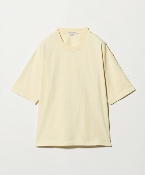 BEAUTY&YOUTH UNITED ARROWS / ビューティー&ユース ユナイテッドアローズ カットソー | ギザ ガーメントダイ クロップド Tシャツ（CREAM）