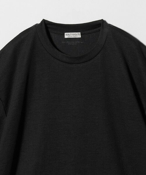 BEAUTY&YOUTH UNITED ARROWS / ビューティー&ユース ユナイテッドアローズ カットソー | リネン テクスチャード クルーネック Tシャツ | 詳細4