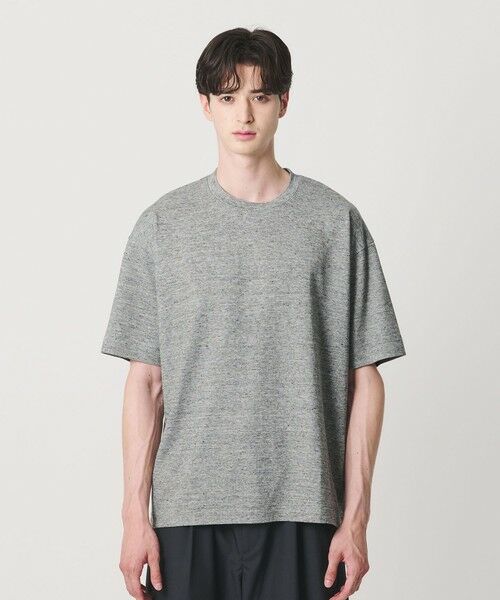 BEAUTY&YOUTH UNITED ARROWS / ビューティー&ユース ユナイテッドアローズ カットソー | リネン テクスチャード クルーネック Tシャツ | 詳細8