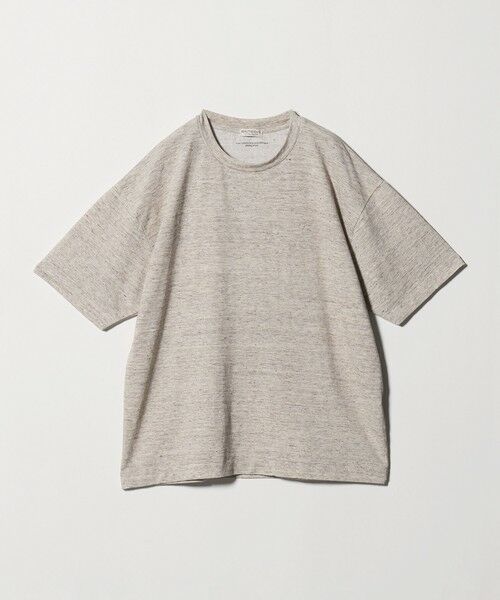 BEAUTY&YOUTH UNITED ARROWS / ビューティー&ユース ユナイテッドアローズ カットソー | リネン テクスチャード クルーネック Tシャツ | 詳細19