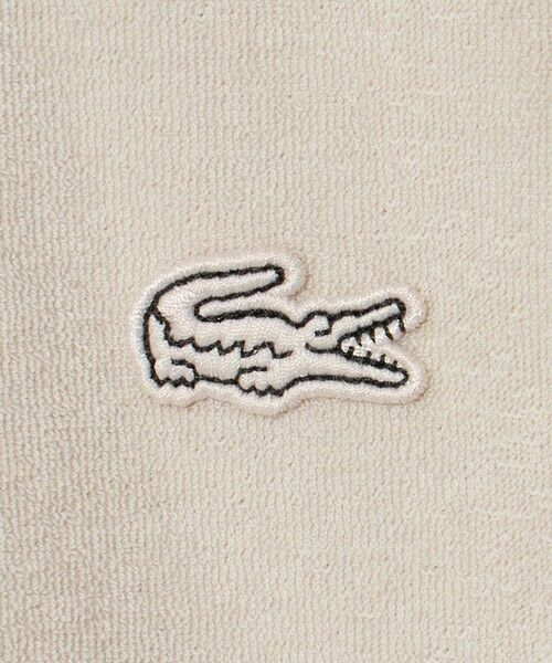 BEAUTY&YOUTH UNITED ARROWS / ビューティー&ユース ユナイテッドアローズ カットソー | ＜LACOSTE for BEAUTY&YOUTH＞ ワントーン パイル ショートスリーブ Tシャツ | 詳細3