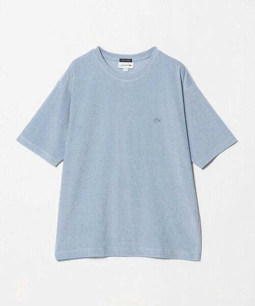 BEAUTY&YOUTH UNITED ARROWS / ビューティー&ユース ユナイテッドアローズ カットソー | ＜LACOSTE for BEAUTY&YOUTH＞ ワントーン パイル ショートスリーブ Tシャツ | 詳細5