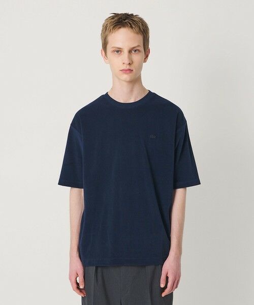 BEAUTY&YOUTH UNITED ARROWS / ビューティー&ユース ユナイテッドアローズ カットソー | ＜LACOSTE for BEAUTY&YOUTH＞ ワントーン パイル ショートスリーブ Tシャツ | 詳細11