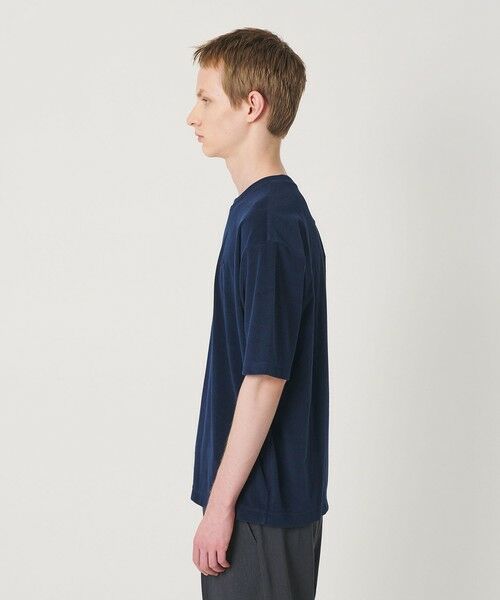 BEAUTY&YOUTH UNITED ARROWS / ビューティー&ユース ユナイテッドアローズ カットソー | ＜LACOSTE for BEAUTY&YOUTH＞ ワントーン パイル ショートスリーブ Tシャツ | 詳細12